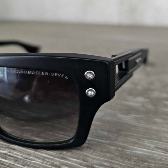Dita Grandmaster-Seven Sunglasses DTS407-A-03 Matte Black/Black Iron/Dark Grey - Picture 5 of 16